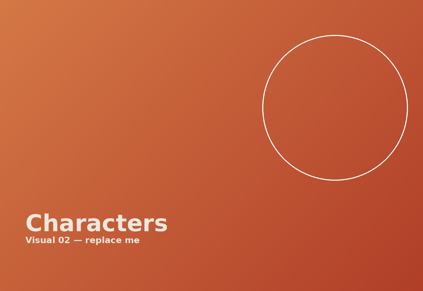 Characters — Visual 2