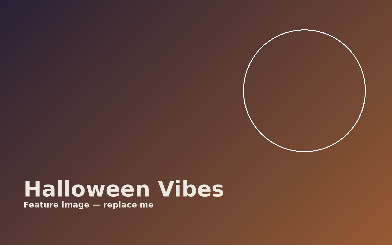 Halloween Vibes
