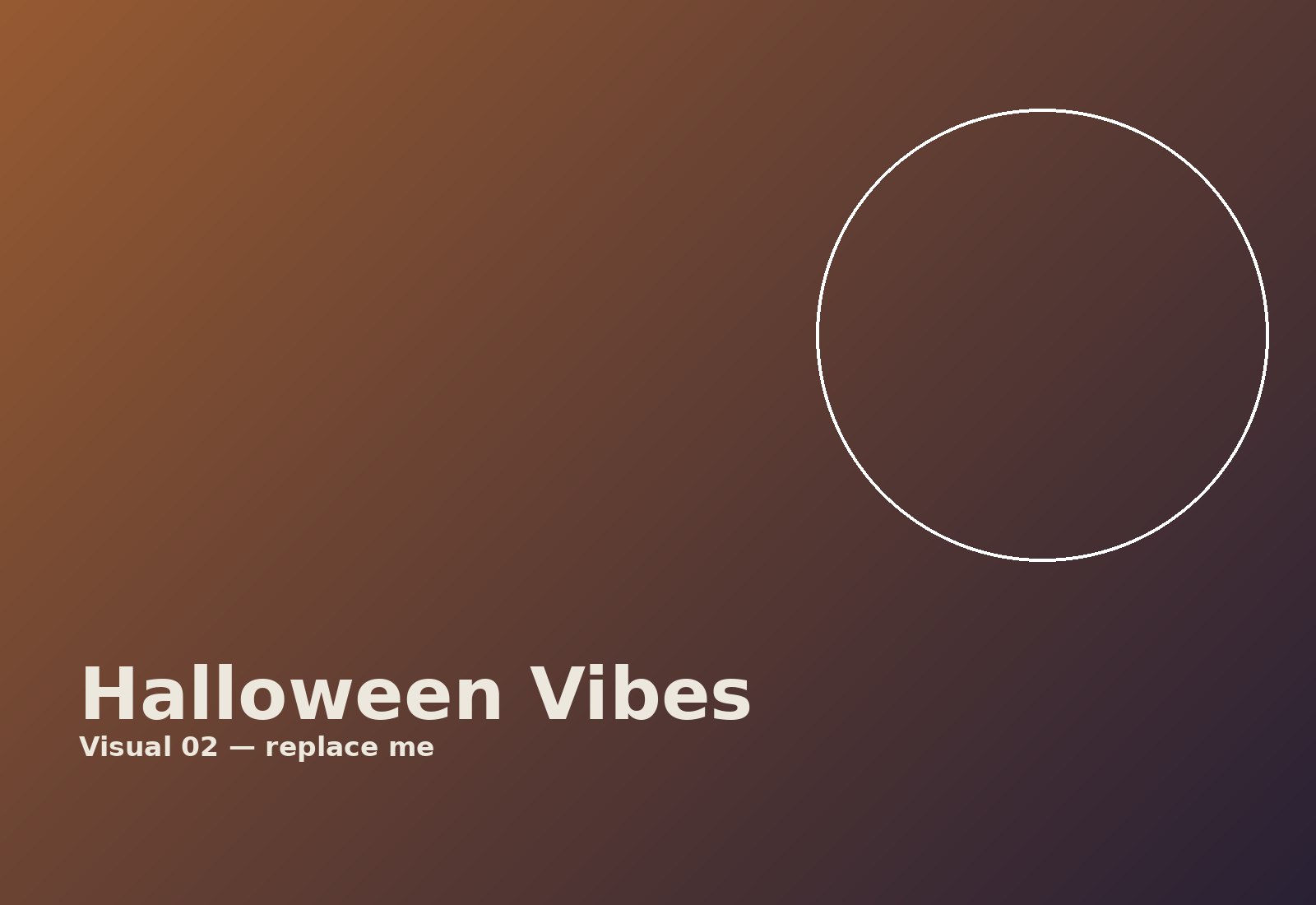 Halloween Vibes — Visual 2